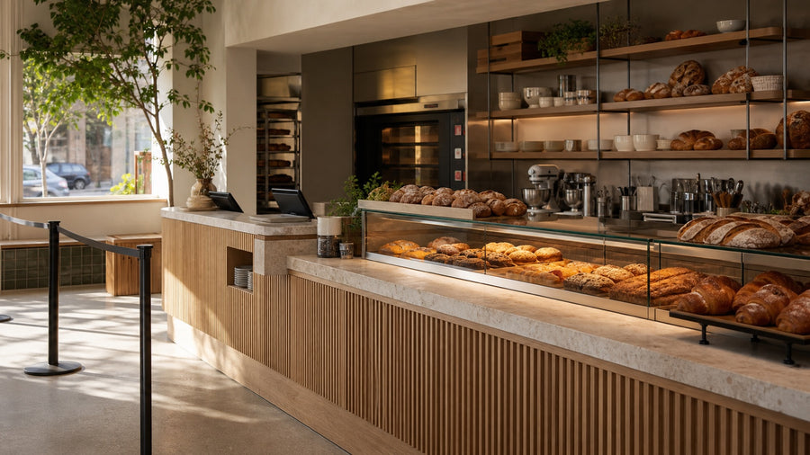 Bakery Counter Design: Display, Queue, Lighting, and Pickup Flow