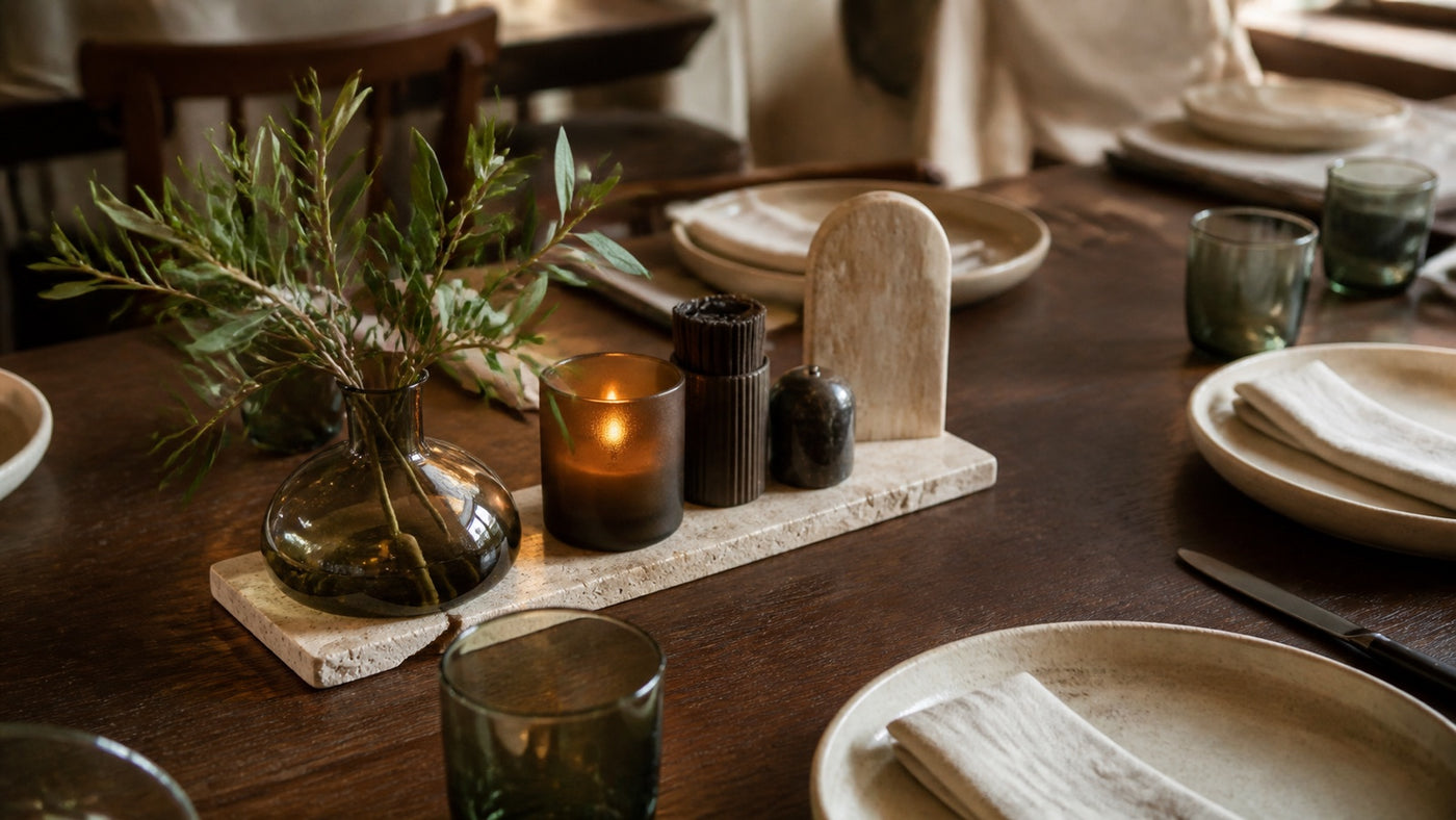 Decorative Trays for Restaurant Tables: A Service-Ready System