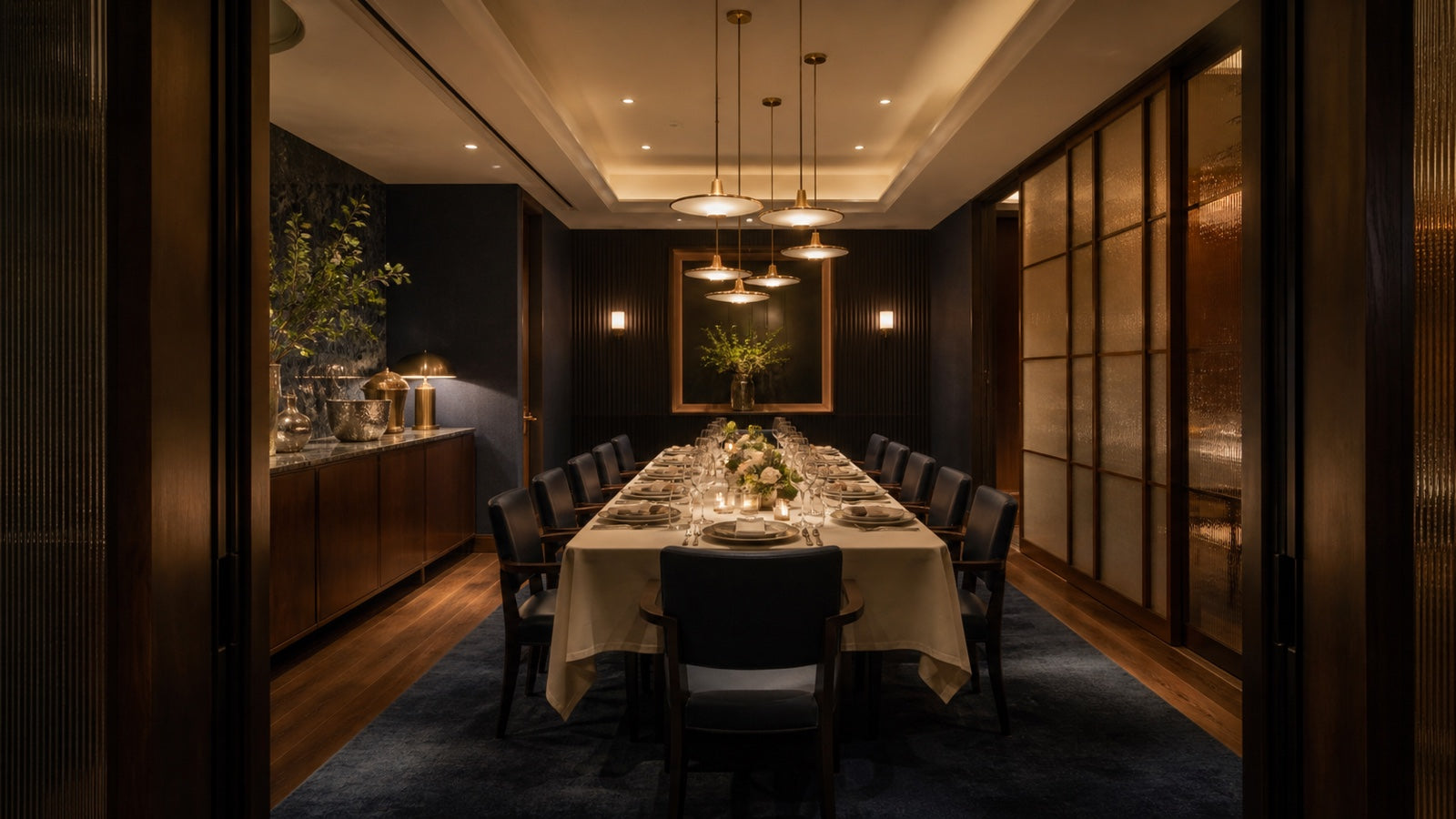 Private Dining Room Design: Layout, Privacy, Lighting, and Service