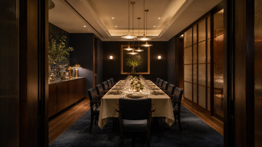 Private Dining Room Design: Layout, Privacy, Lighting, and Service