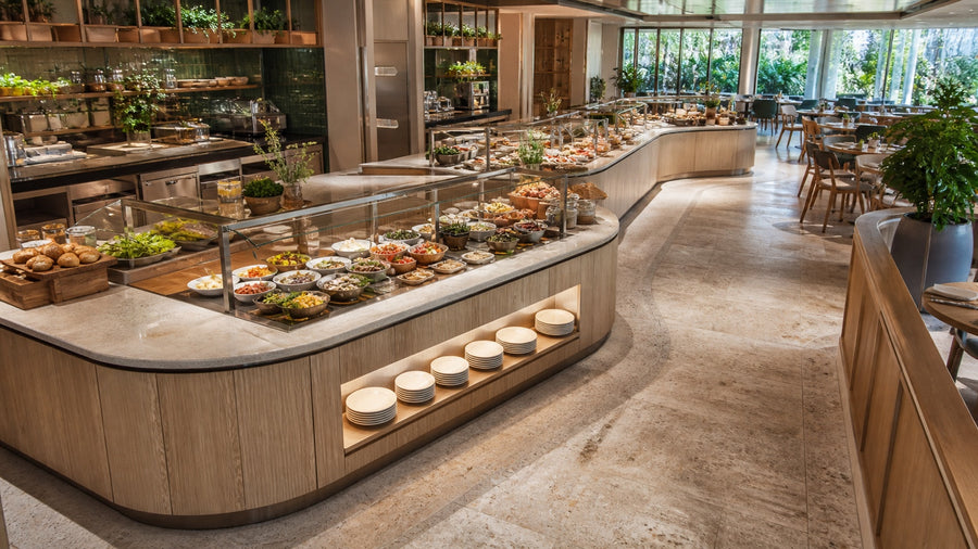 Restaurant Buffet Design: Queue Flow, Access, Food Protection, and Reset Planning