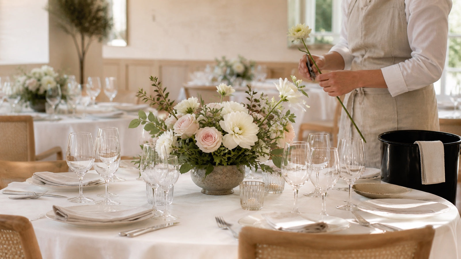 Restaurant Floral Arrangements: Scale, Sightlines, and Maintenance