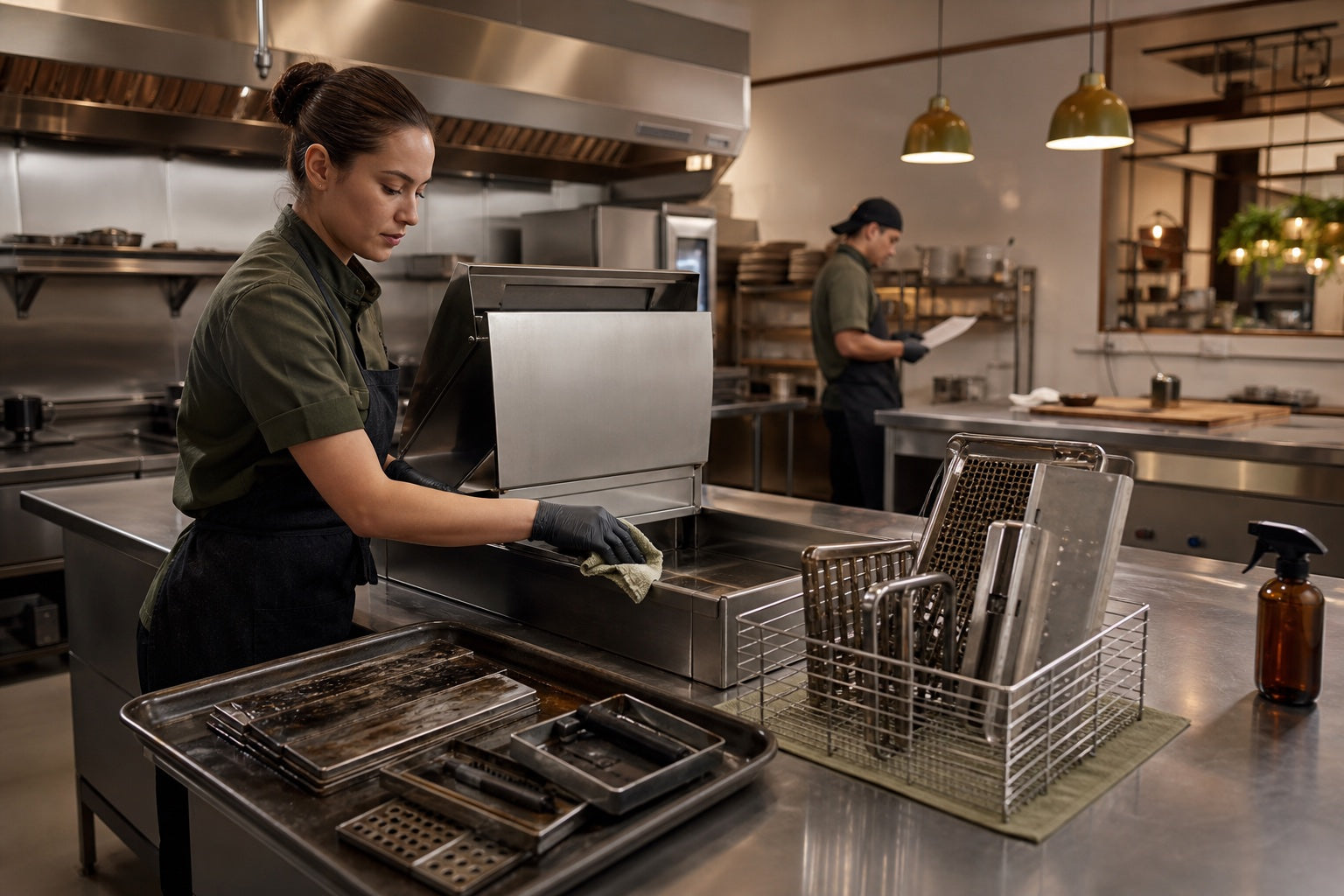 Restaurant Kitchen Cleaning Checklist for Every Shift