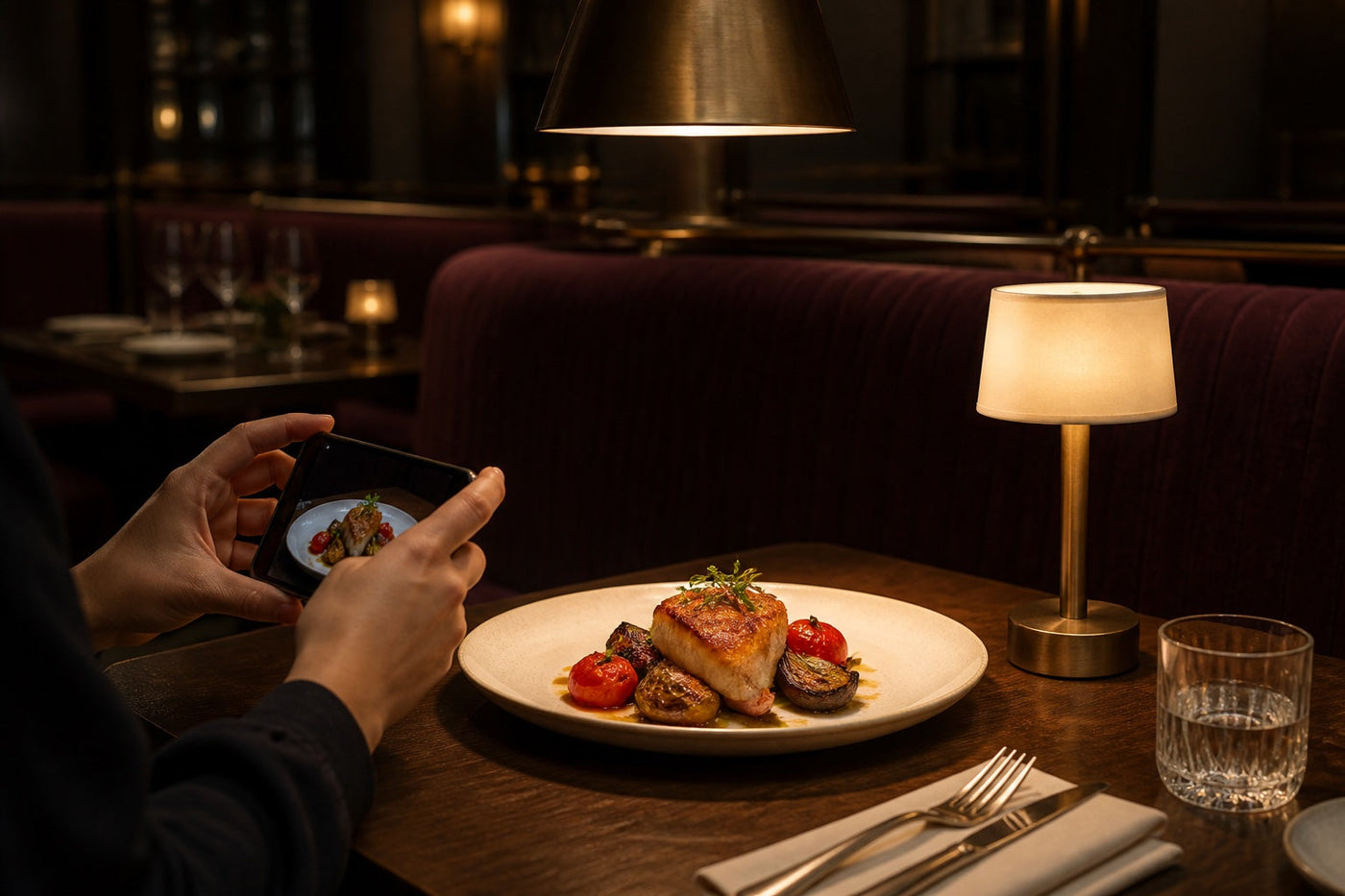 Restaurant Lighting for Food Photos: Fix the Table First