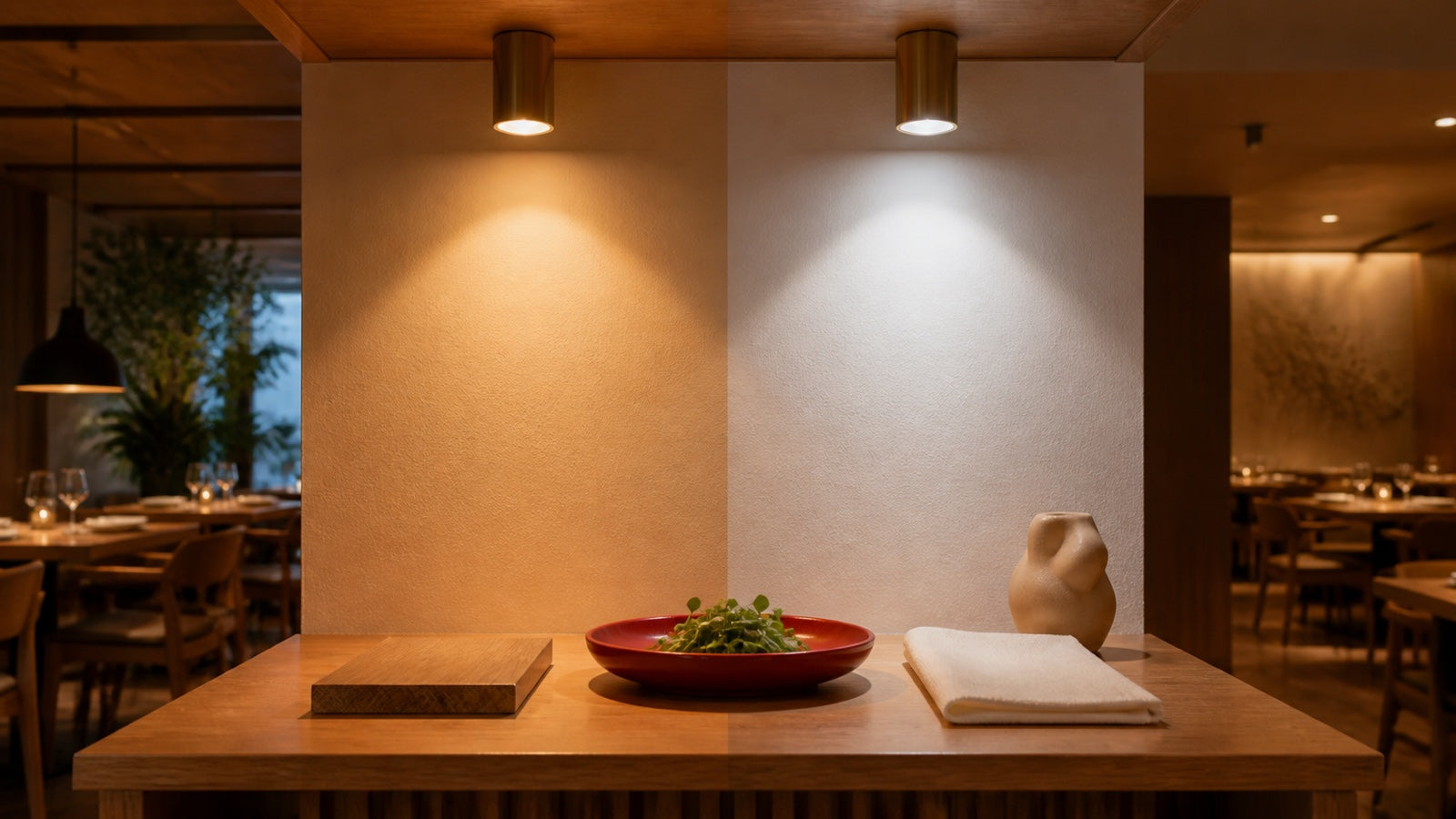Restaurant Warm White vs Cool White: Order It Right