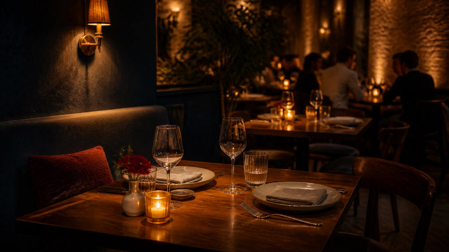 Restaurant Mood Lighting: How to Create Atmosphere Without Making Tables Too Dark