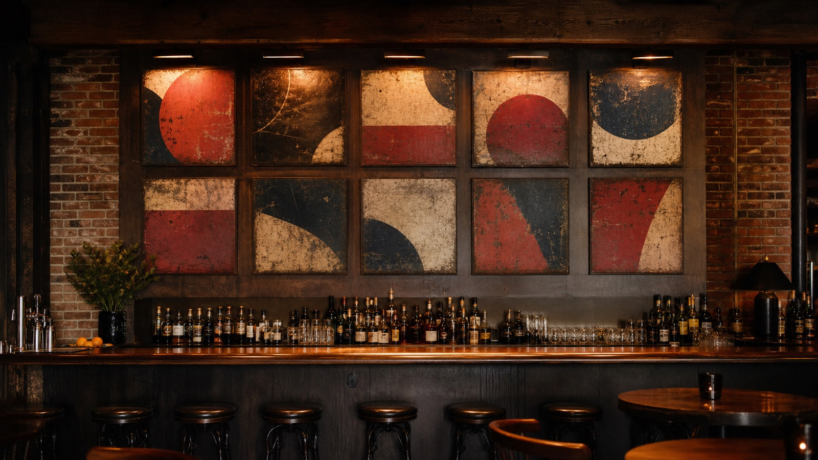 Vintage Tin Signs for Restaurants & Bars: Styling Guide