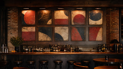 Vintage Tin Signs for Restaurants & Bars: Styling Guide