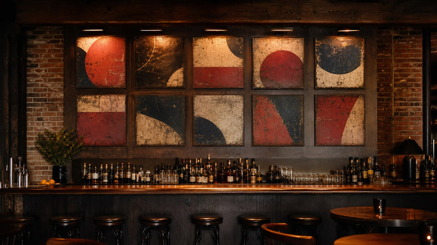 Vintage Tin Signs for Restaurants & Bars: Styling Guide