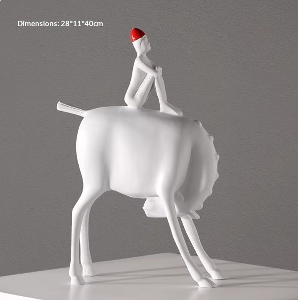 Modern Home Decor Ornaments Light-luxury Art Pieces For The Living Room — view 4