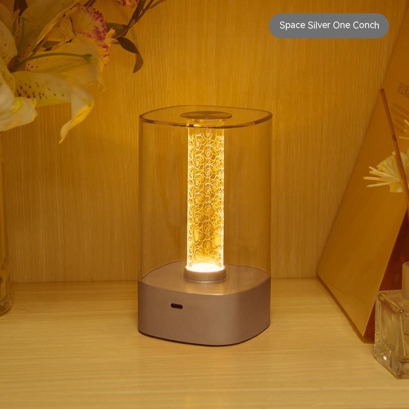 New LED Touch Atmosphere Light USB Charging Eye Protection Bedside Bedroom Lamp Bar Restaurant Garden Decoration Night Light Home Decor — view 16
