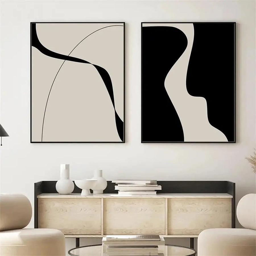 Abstract Sofa Background Wall Decoration Painting — view 1