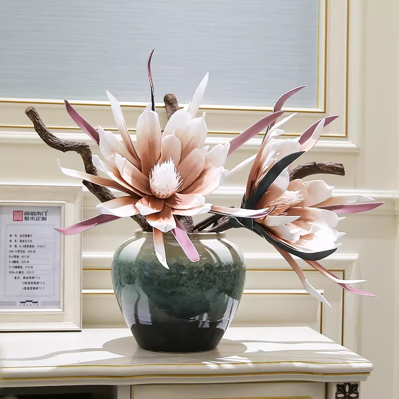 Holly Vase Ornament Artificial Flowers For Floral Arrangements Decor Item — view 1