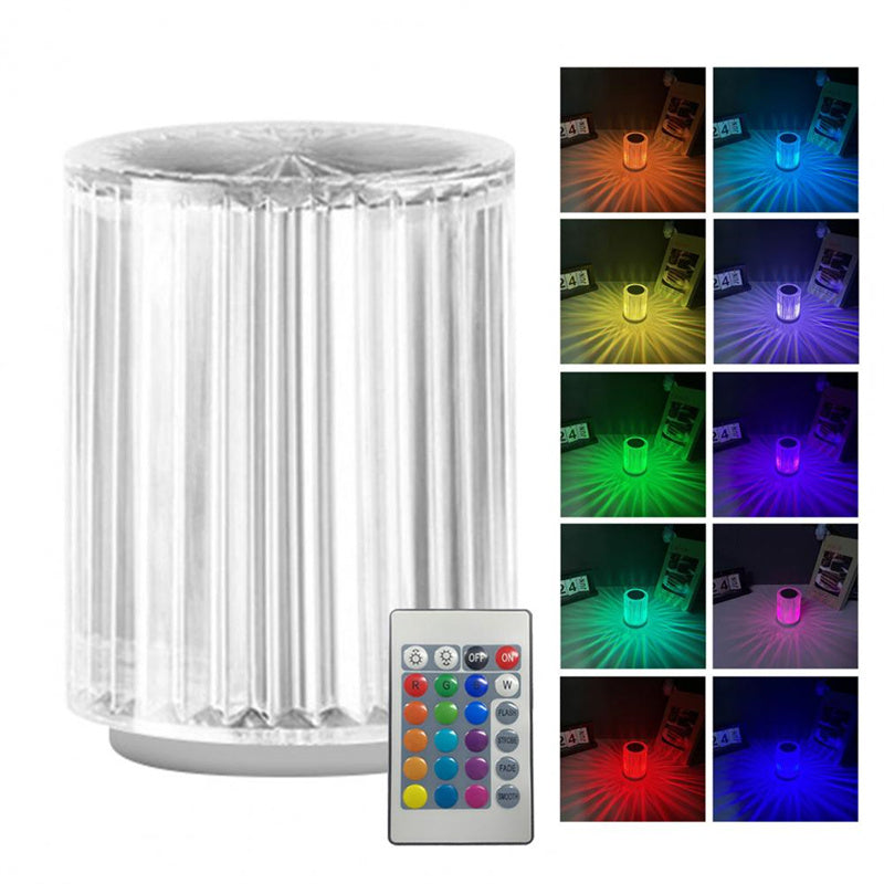 Crystal RGB LED Table Lamp for Restaurant Tables — view 4