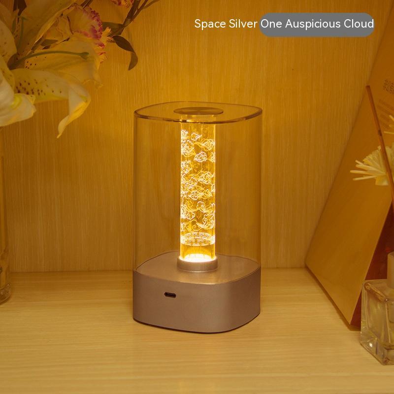 New LED Touch Atmosphere Light USB Charging Eye Protection Bedside Bedroom Lamp Bar Restaurant Garden Decoration Night Light Home Decor — view 13