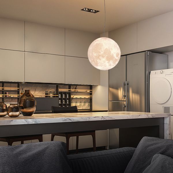 3D Single-Head Chandelier for Restaurant Lounges — view 2