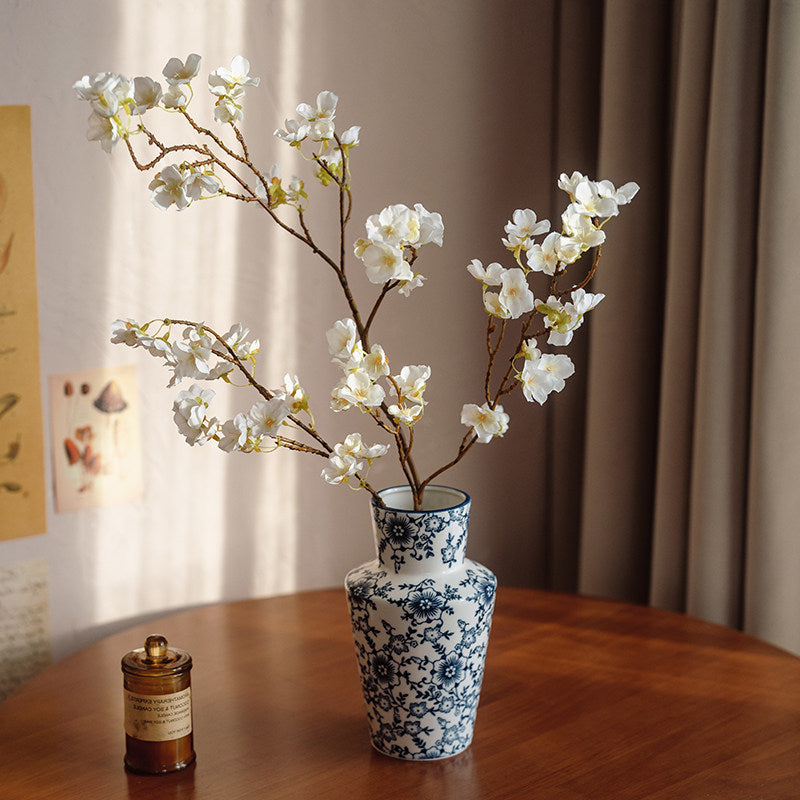 High-end Light-luxury Restaurant Decor Simulated Peach Blossom Branch — view 3