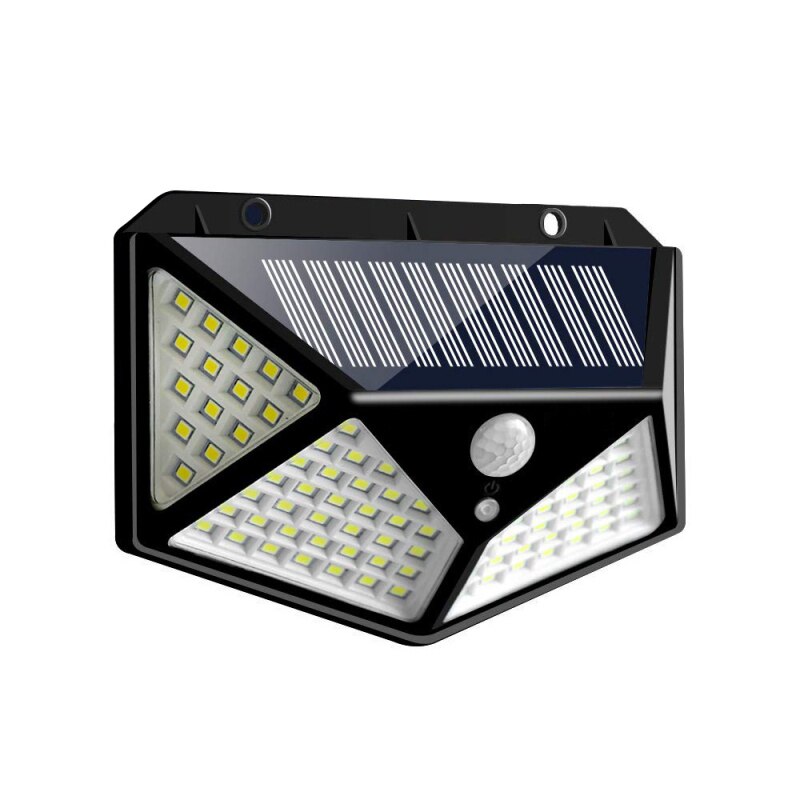 100-LED Solar Wall Light — Restaurant Patio — view 4
