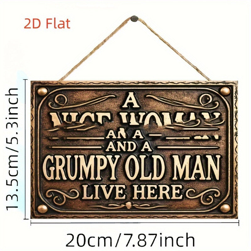 American Retro 2D Flat-Print Wooden Wall Guesthouse Wall Art Restaurant Home Hanging Decor — view 5