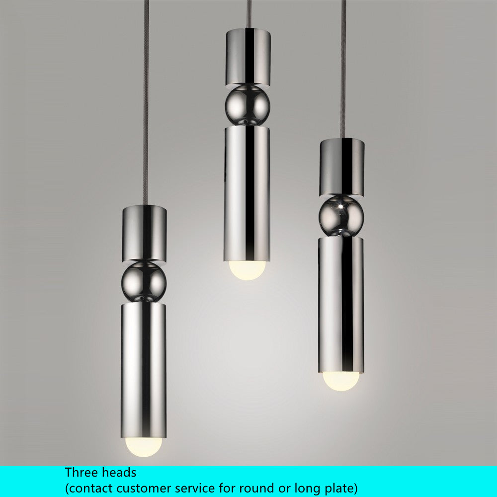 Nordic Brass Pendant Light for Restaurants and Cafés — view 8