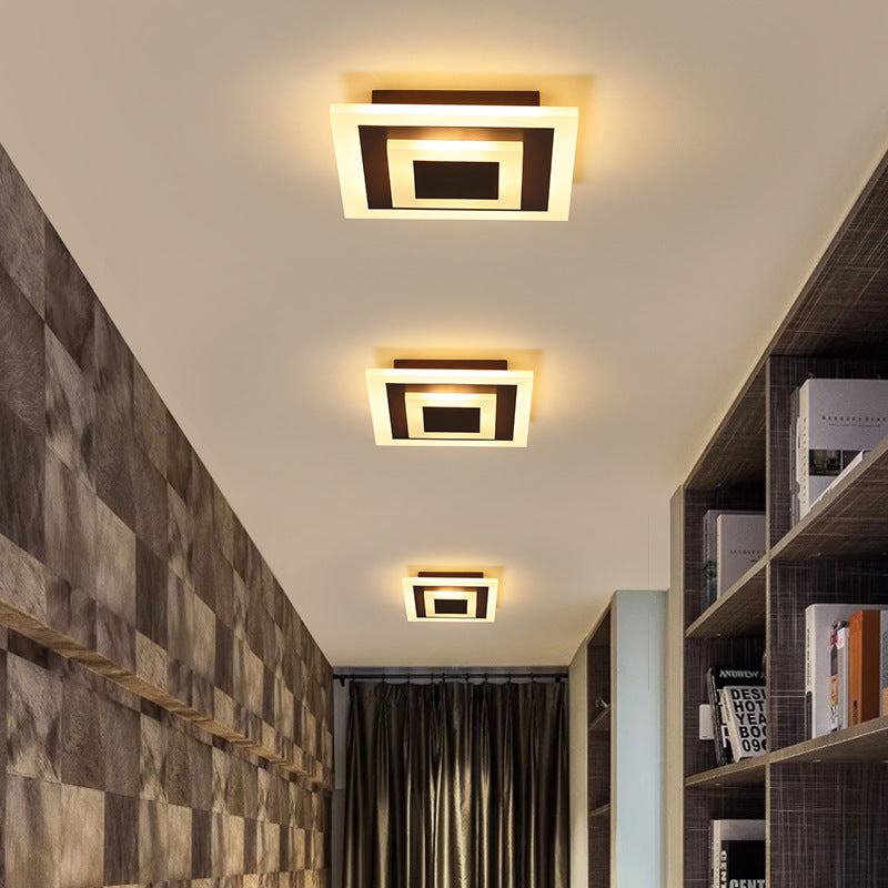 Surface-Mounted LED Ceiling Light for Restaurant Corridors — view 3