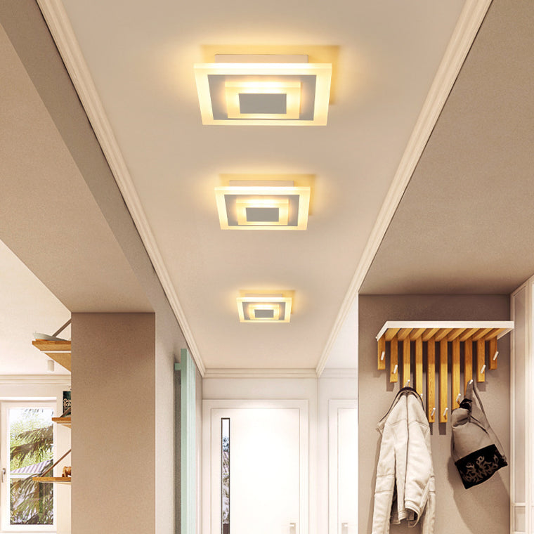 Surface-Mounted LED Ceiling Light for Restaurant Corridors