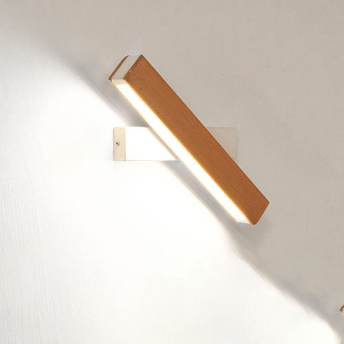 Wooden LED Wall Lamp Modern Adjustable Lighting Bar Restaurant Living Room Porch Wall Lamps Corridor Home Decor — view 8