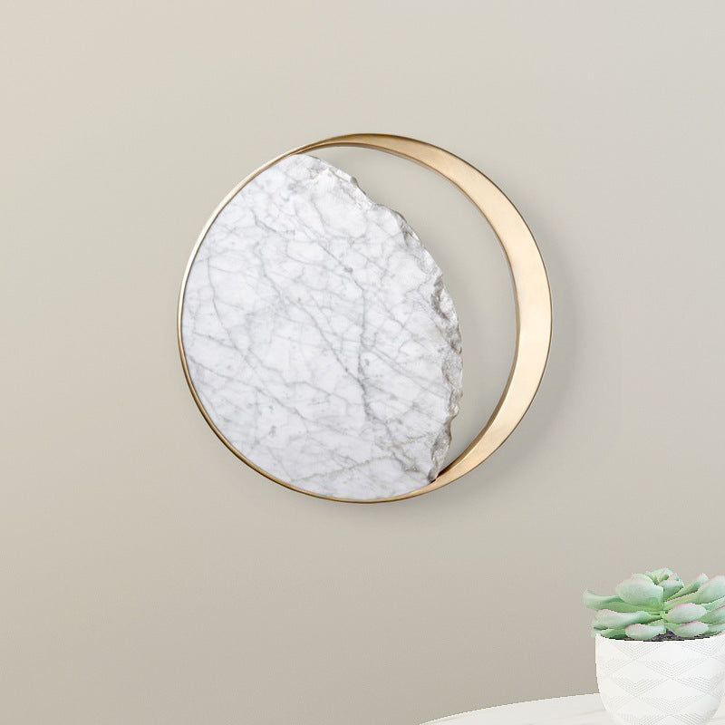 Marble Eclipse LED Wall Sconce for Restaurants — view 4