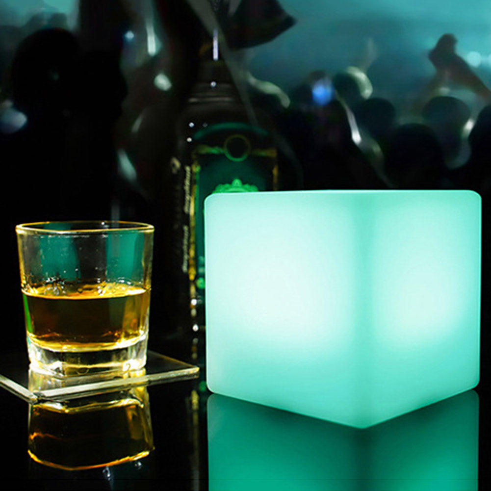 Cube Restaurant Atmosphere Table Lamp Luminous Square Decorative Table Lamp — view 3