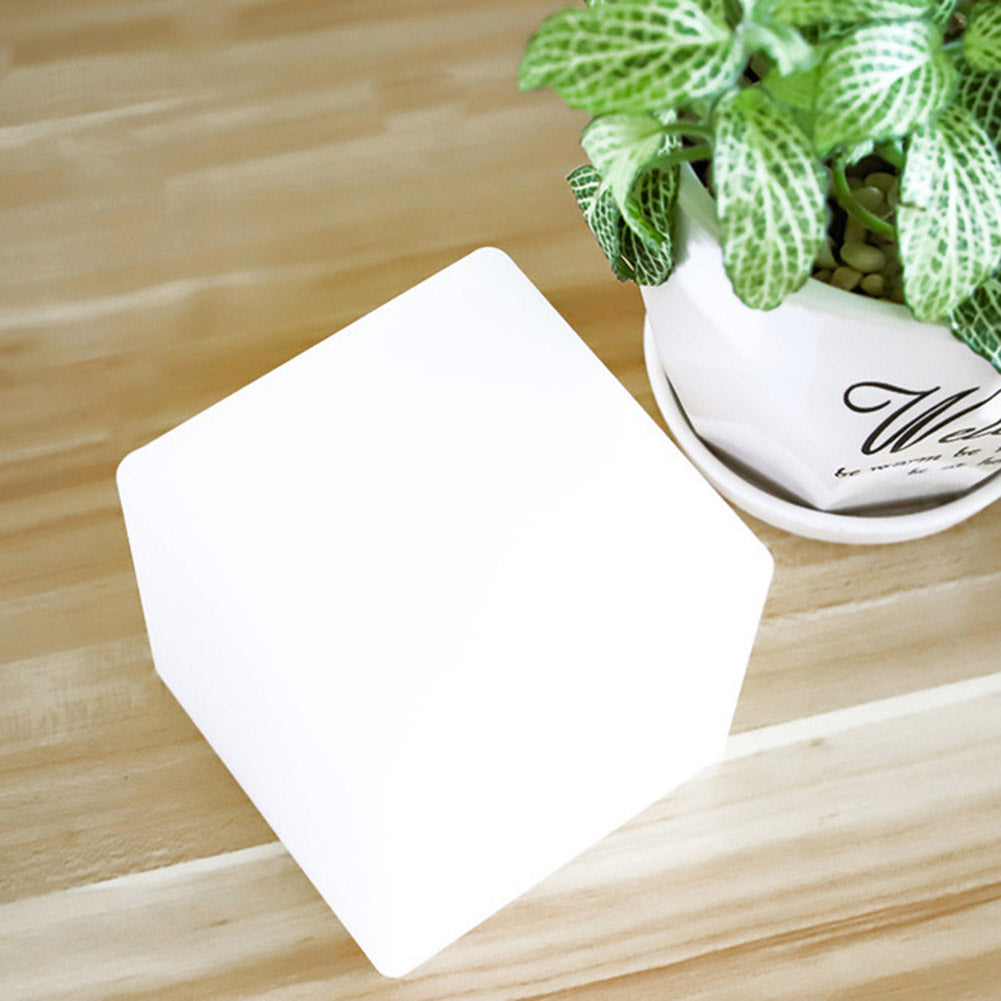 Cube Restaurant Atmosphere Table Lamp Luminous Square Decorative Table Lamp — view 2