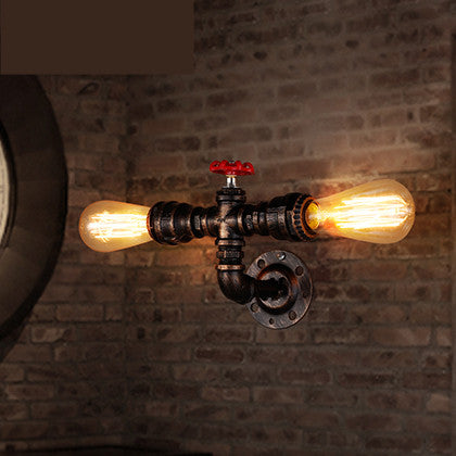 Retro Industrial Pipe Light for Restaurant Bars — view 3