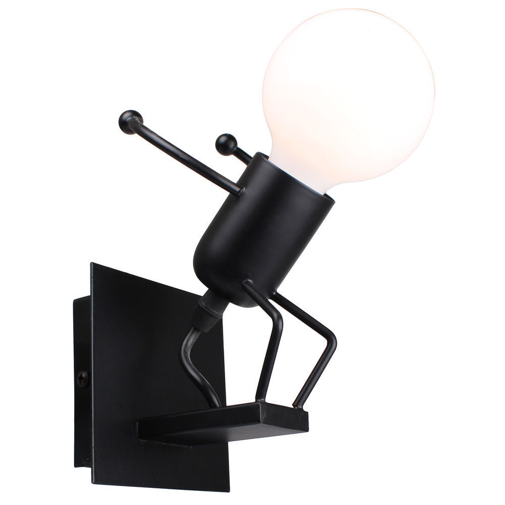 Modern Creative LED Wall Lamps Bedroom Bedside Lamp Nordic Iron Corridor Stairs Bar Restaurant Wall Light Child Room Decoration — view 10