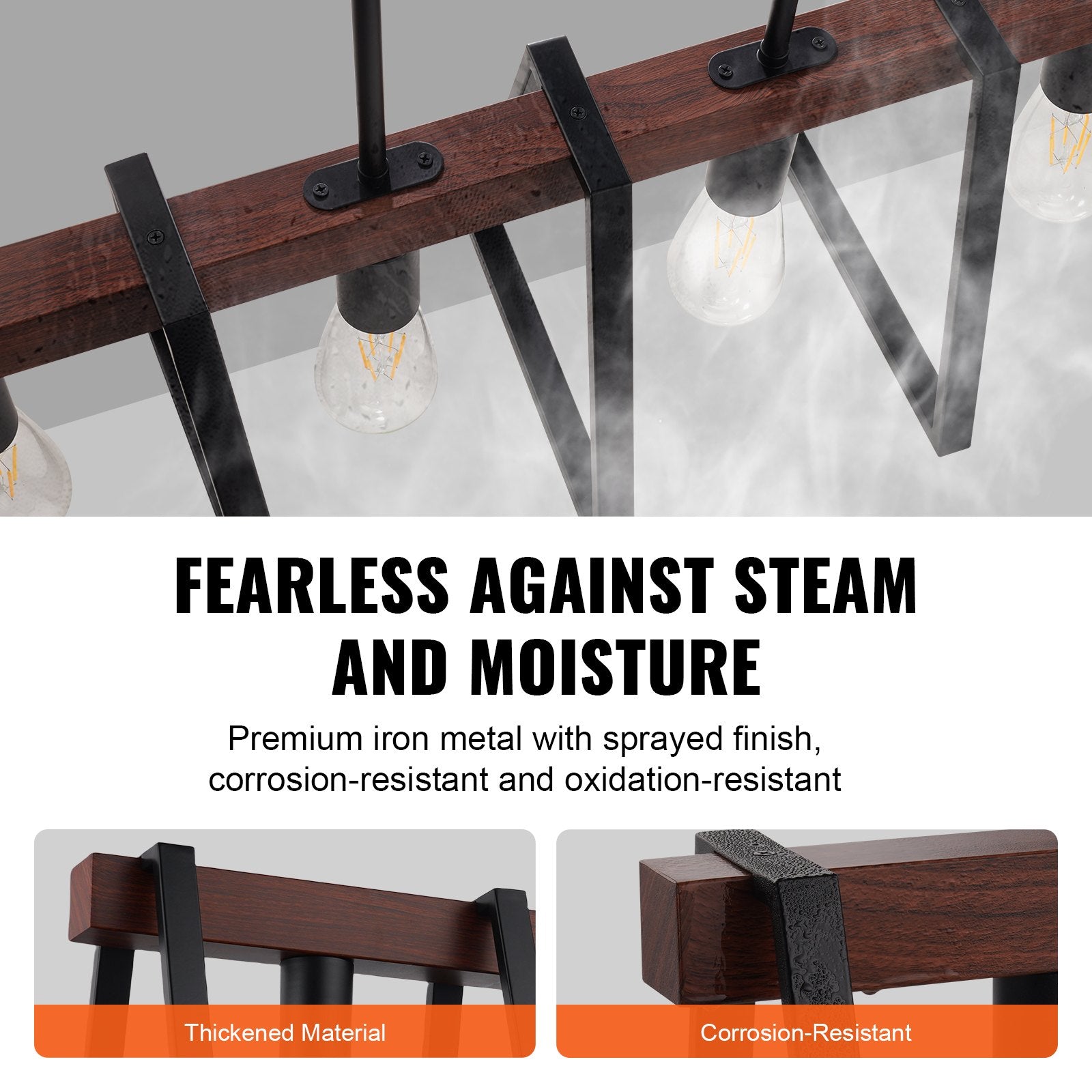 4-Light Adjustable Kitchen Island Pendant — Restaurant Dining — view 5