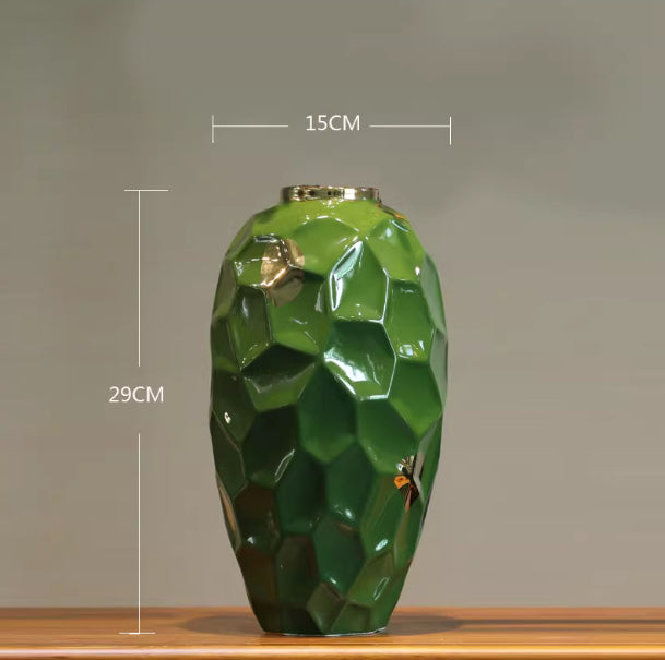 Modern Ceramic Vase Ornament For Creative Flower Arrangements And Home Decor — view 2