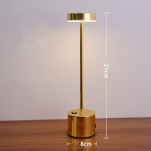 American Style Rechargeable LED Restaurant Touch Table Lamp Bar Hotel Cafe Removable Table Light — view 6