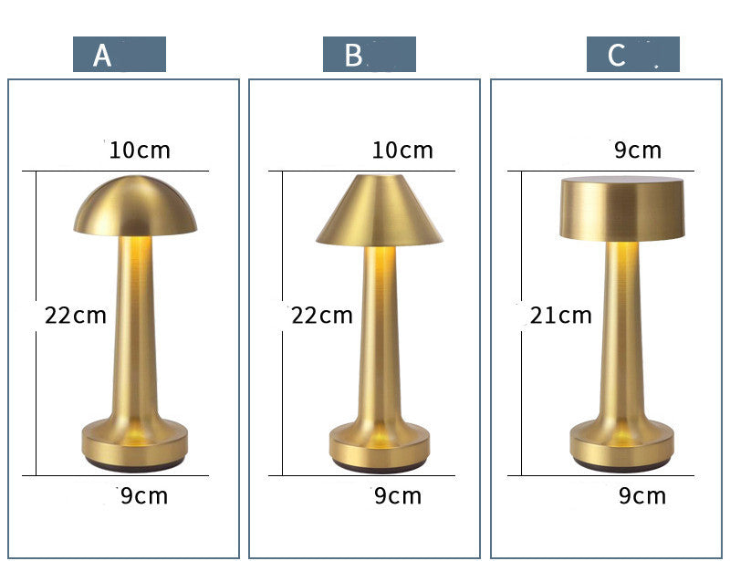 Vintage Dimmable USB Table Lamp for Restaurant Bars — view 2