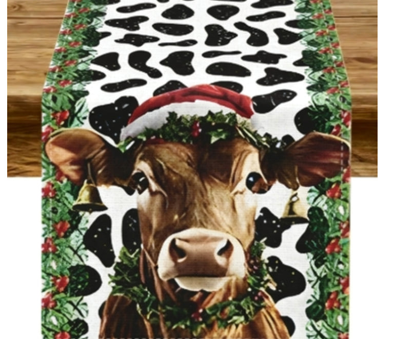 Christmasthemed Snowman Table MatFestive Christmas Table Decor — view 8