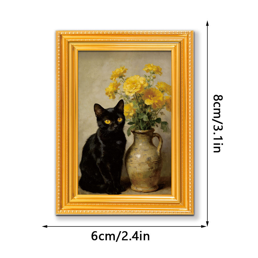 3D Wooden Photo Frame Fridge Magnet Home Decor — view 5