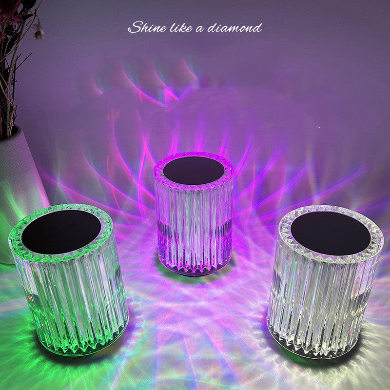 Crystal RGB LED Table Lamp for Restaurant Tables — view 9
