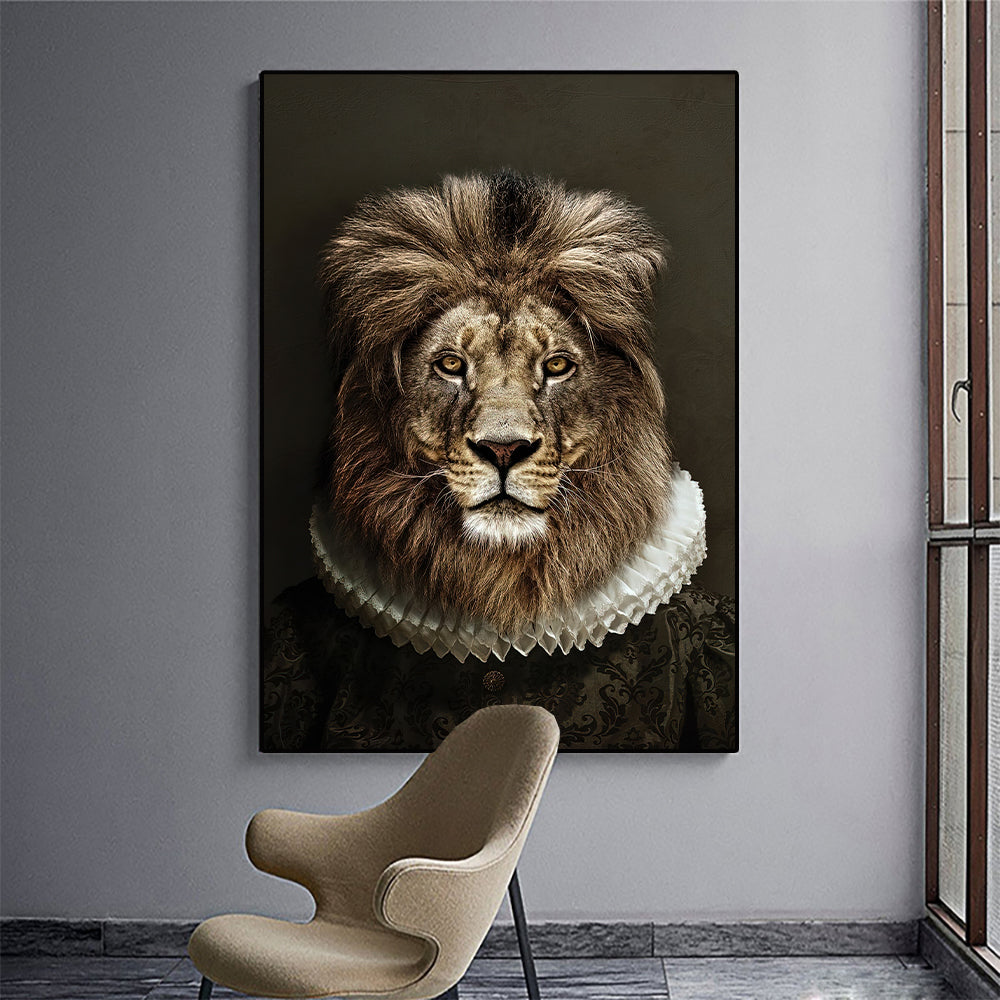 Living Room Decor Wall Decor Black Wildlife Canvas Poster Print — view 11
