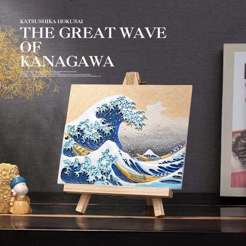 Three-dimensional Relief Plaster Decorative Painting Handmade Diy Series — view 5