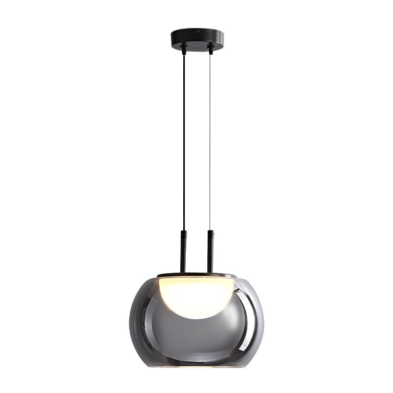 Restaurant Glass Single-head Pendant Light — view 5