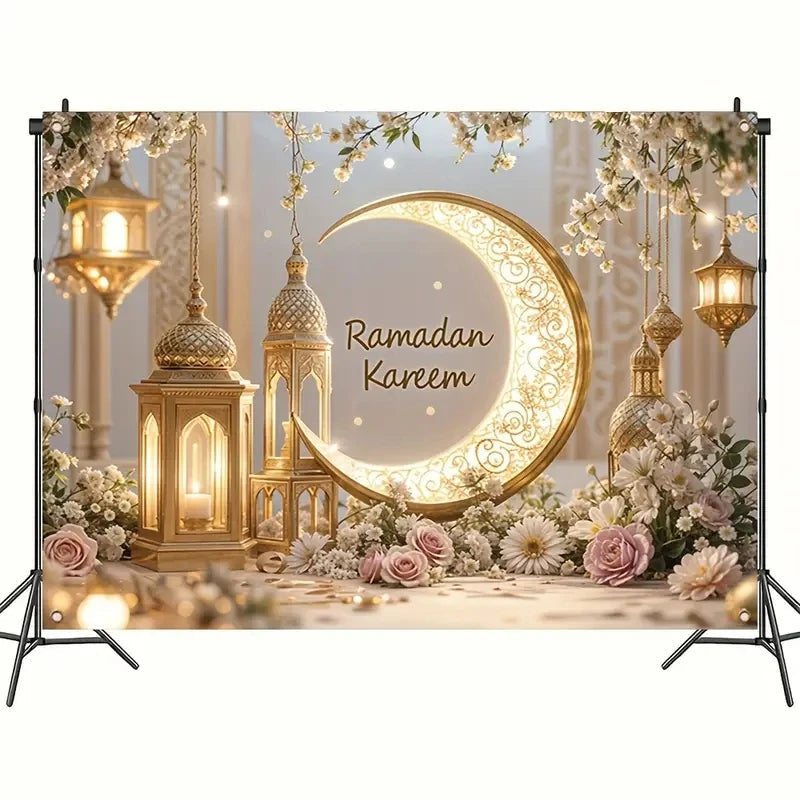 Moon Backdrop Hanging Decor For Wall Decoration — view 6