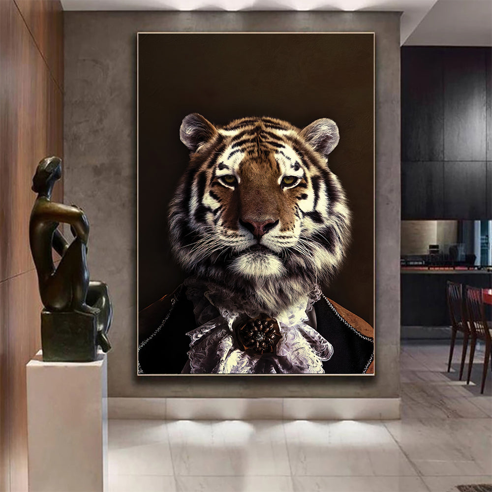 Living Room Decor Wall Decor Black Wildlife Canvas Poster Print — view 14