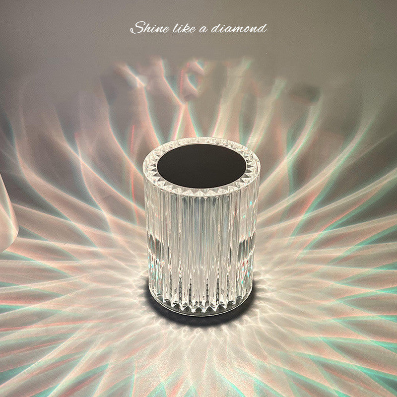 Crystal RGB LED Table Lamp for Restaurant Tables — view 2