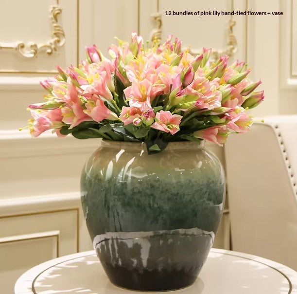 Holly Vase Ornament Artificial Flowers For Floral Arrangements Decor Item — view 16
