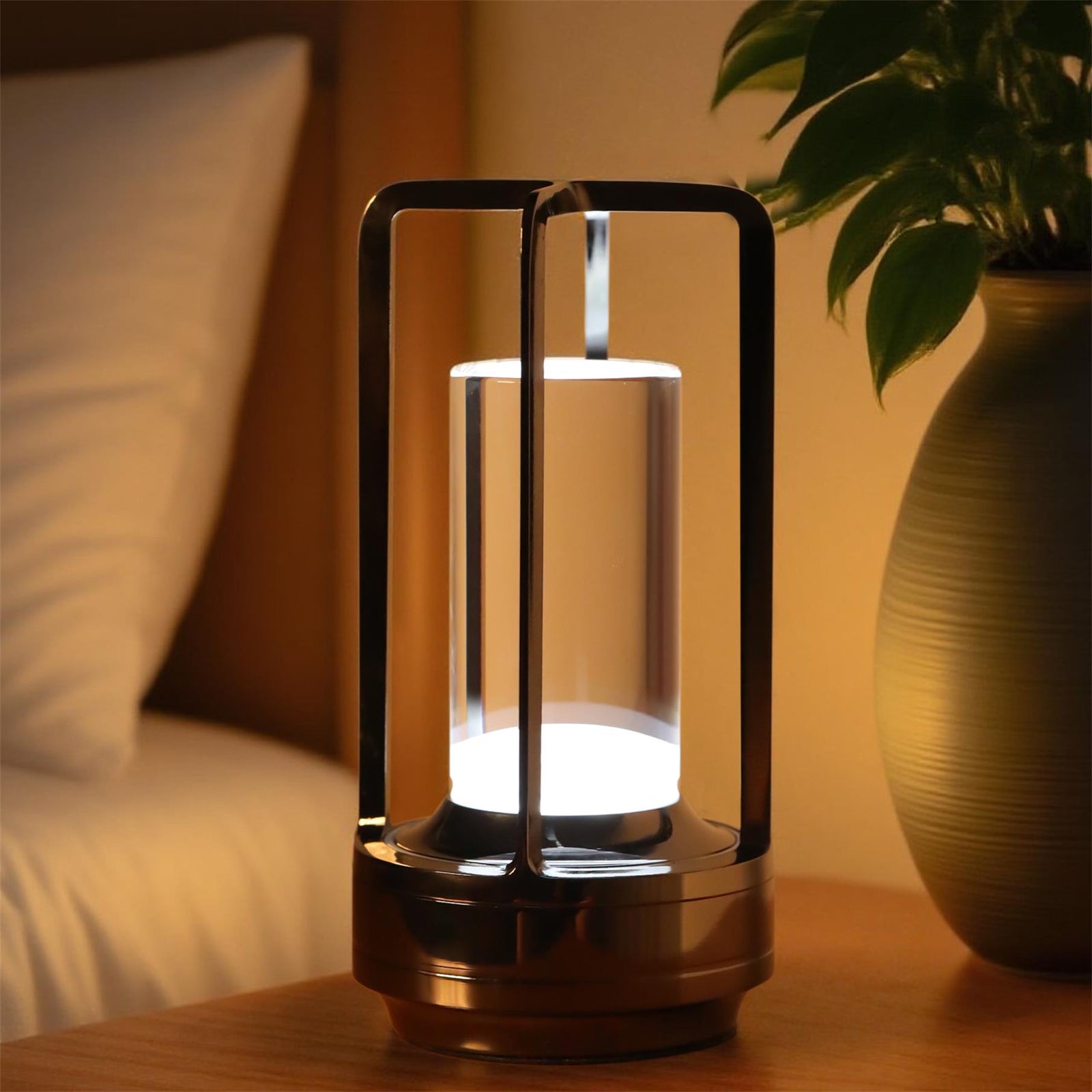 Cordless 5000mAh Touch Table Lamp for Restaurant Tables — view 3