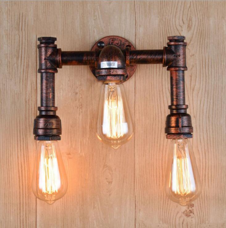 Retro Industrial Pipe Light for Restaurant Bars — view 2