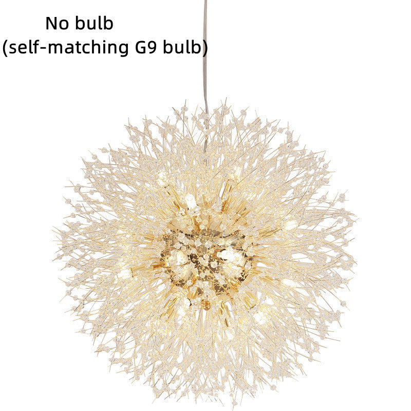 Dandelion Crystal Chandelier for Restaurants and Hotels — view 4
