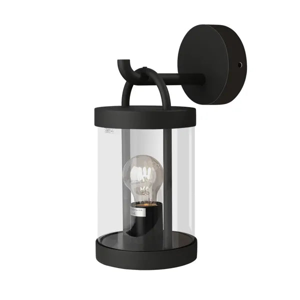 Outdoor E26 Lantern Wall Sconce for Restaurant Patios and Entryways — view 1